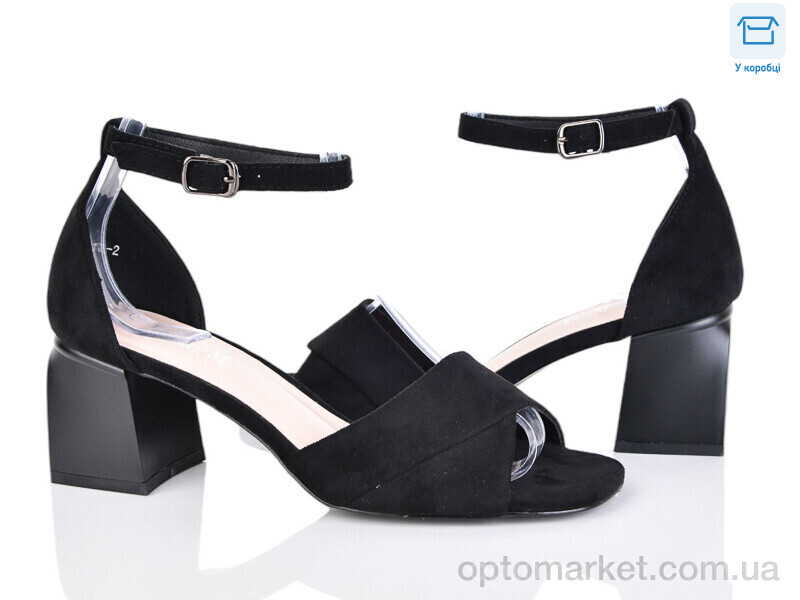 Купить Босоніжки жіночі F106-2 L&M чорний, фото 1