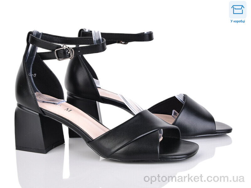 Купить Босоніжки жіночі F106-5 L&M чорний, фото 1