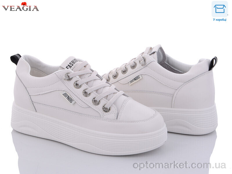 Купить Кросівки жіночі F1071-1 Veagia білий, фото 1