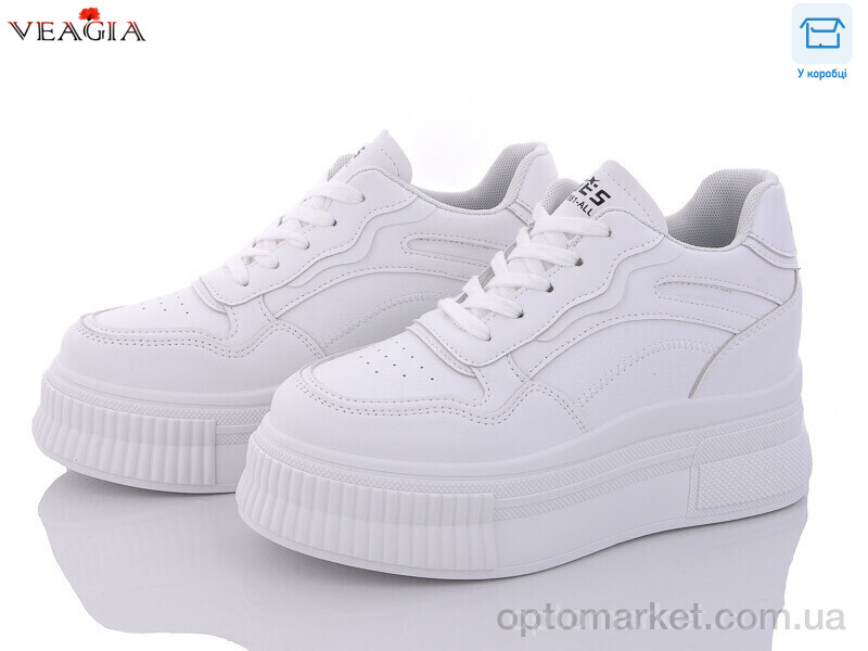 Купить Кросівки жіночі F1077-1 Veagia білий, фото 1