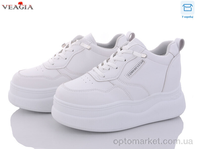 Купить Кросівки жіночі F1083-2 Veagia білий, фото 1