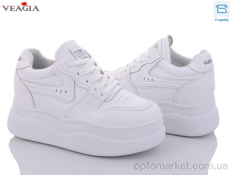 Купить Кросівки жіночі F1085-2 Veagia білий, фото 1