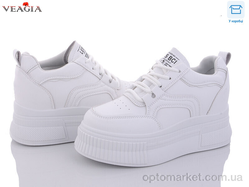 Купить Кросівки жіночі F1087-2 Veagia білий, фото 1