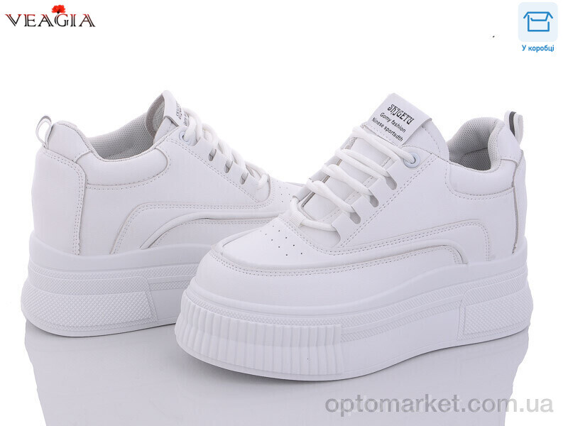 Купить Кросівки жіночі F1088-2 Veagia білий, фото 1