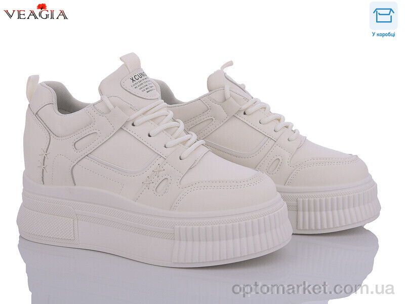 Купить Кросівки жіночі F1089-2 Veagia бежевий, фото 1
