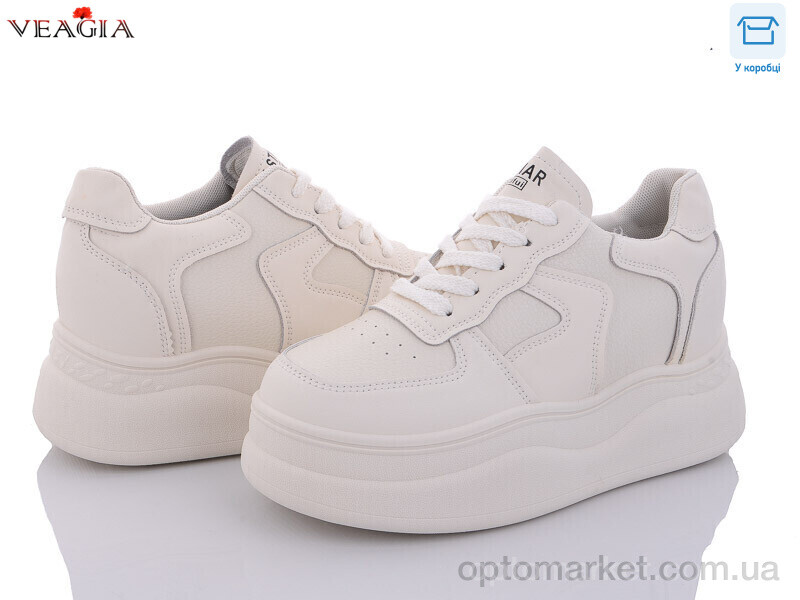 Купить Кросівки жіночі F1093-3 Veagia бежевий, фото 1
