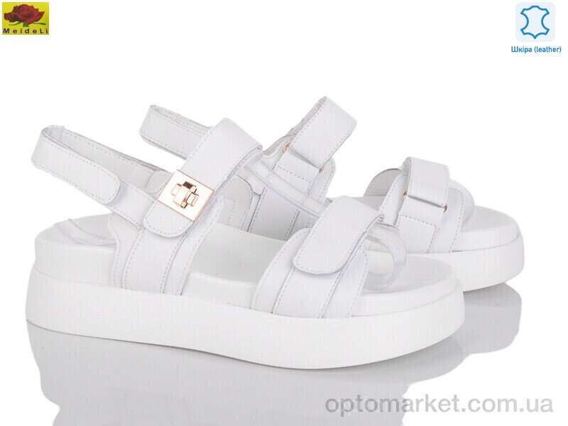 Купить Босоніжки жіночі F1095-10 Mei De Li білий, фото 1