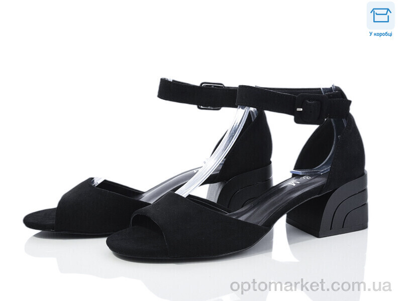 Купить Босоніжки жіночі F110-1 L&M чорний, фото 1