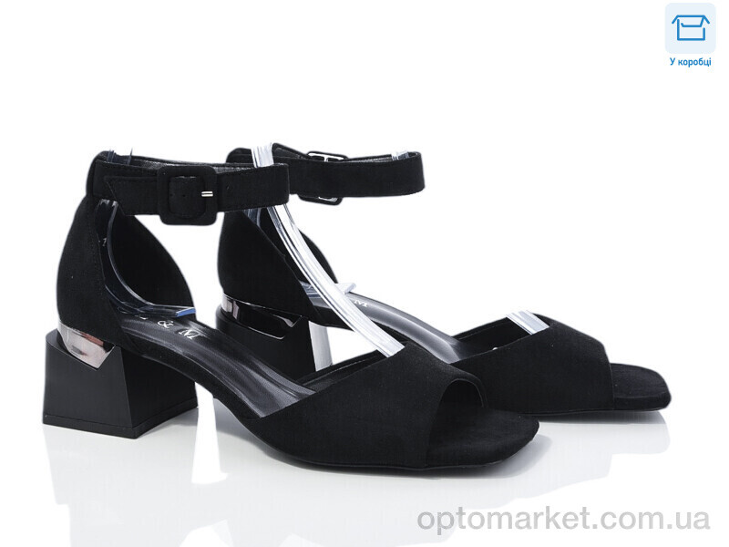 Купить Босоніжки жіночі F117-1 L&M чорний, фото 1