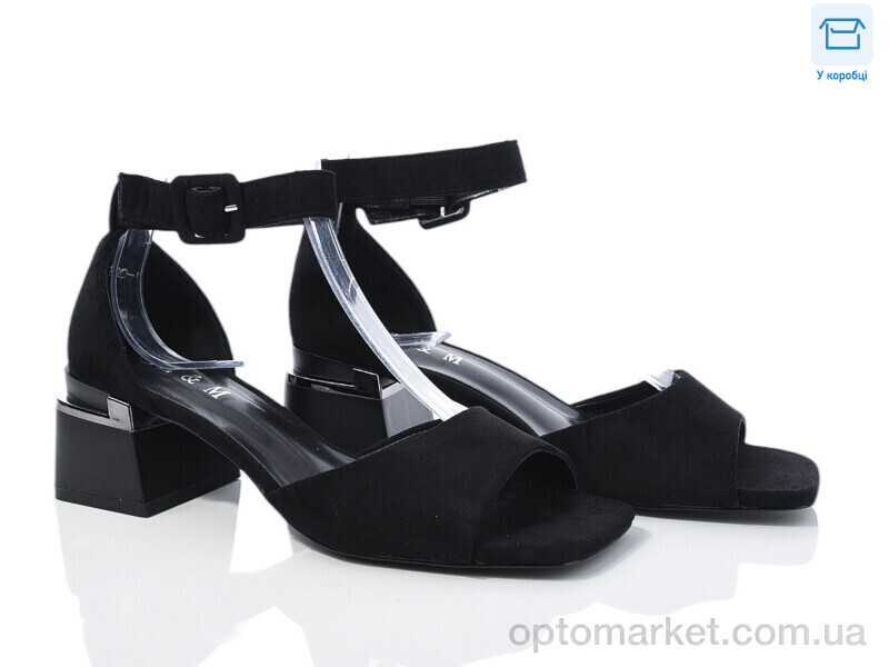 Купить Босоніжки жіночі F120-1 L&M чорний, фото 1