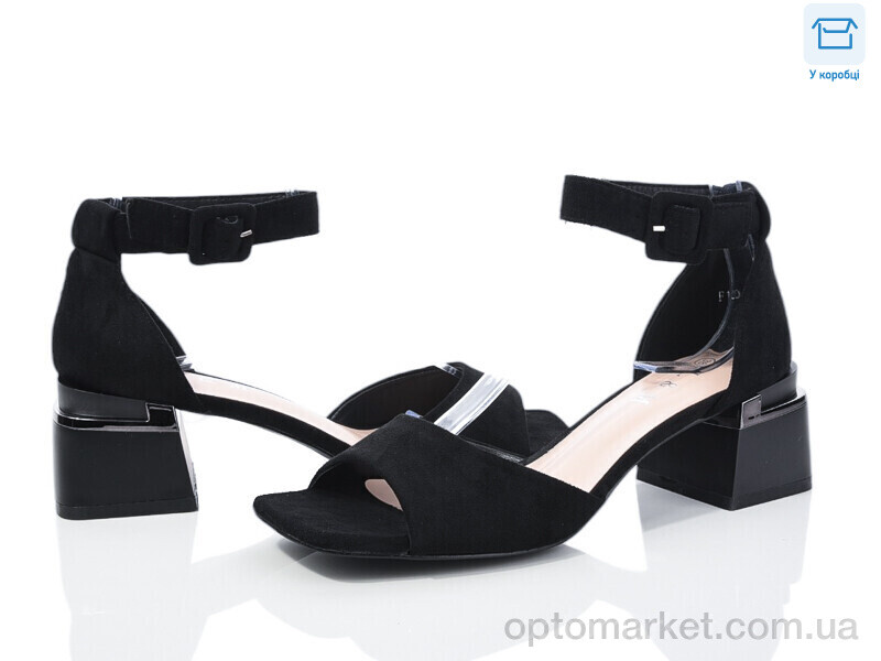 Купить Босоніжки жіночі F120-2 L&M чорний, фото 1