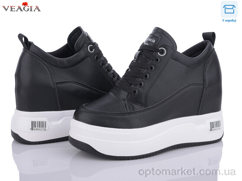 Купить Кросівки жіночі F1201-2 Veagia чорний, фото 1