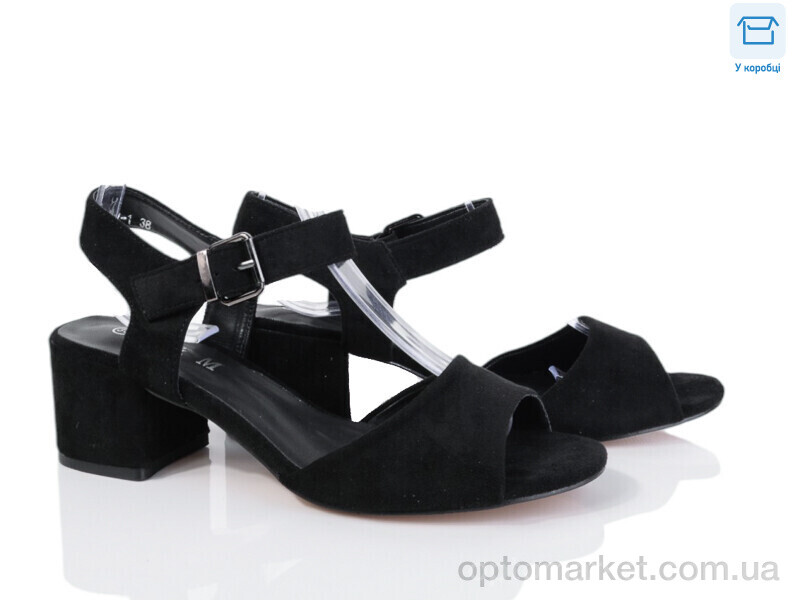 Купить Босоніжки жіночі F127-1 L&M чорний, фото 1