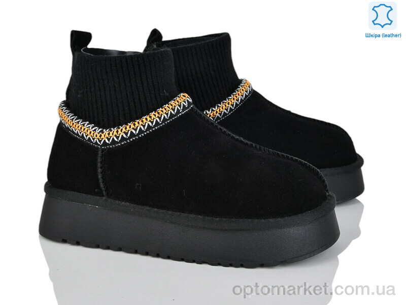 Купить Уги жіночі F13-2 Canoa чорний, фото 1