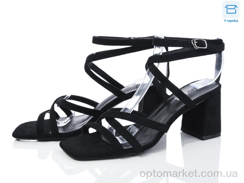 Купить Босоніжки жіночі F130-1 L&M чорний, фото 1