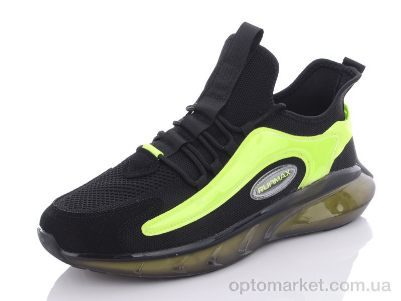 Купить Кросівки чоловічі F1382-10 Runmax чорний, фото 1