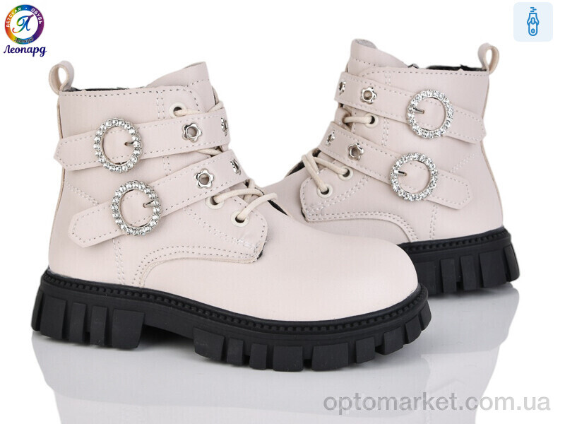 Купить Черевики дитячі F14-11 Леопард бежевий, фото 1