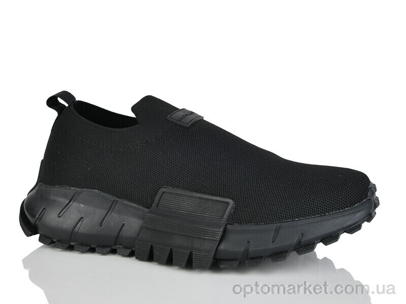 Купить Кросівки чоловічі F1409-101 Difeno чорний, фото 1