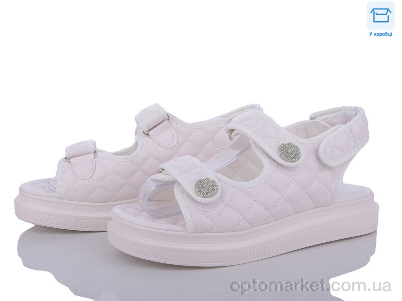 Купить Босоніжки жіночі F152-4 L&M білий, фото 1