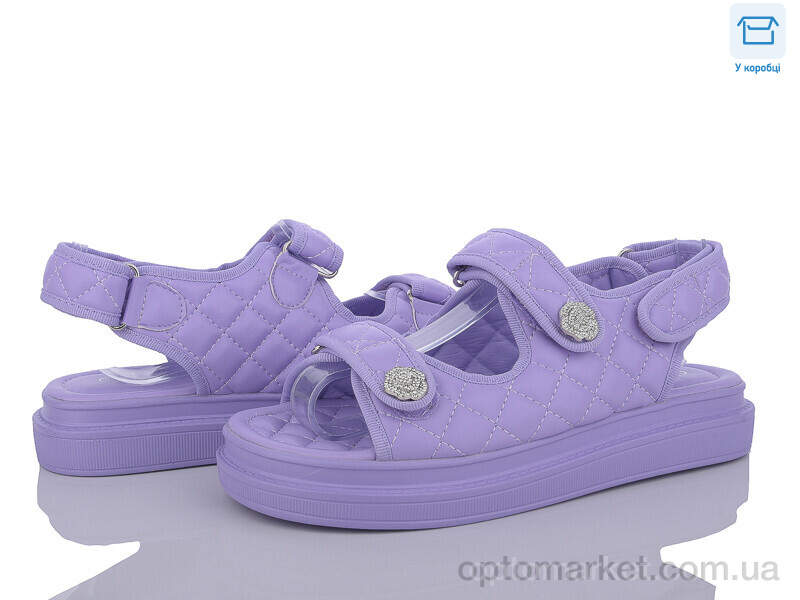 Купить Босоніжки жіночі F152-6 L&M фіолетовий, фото 1