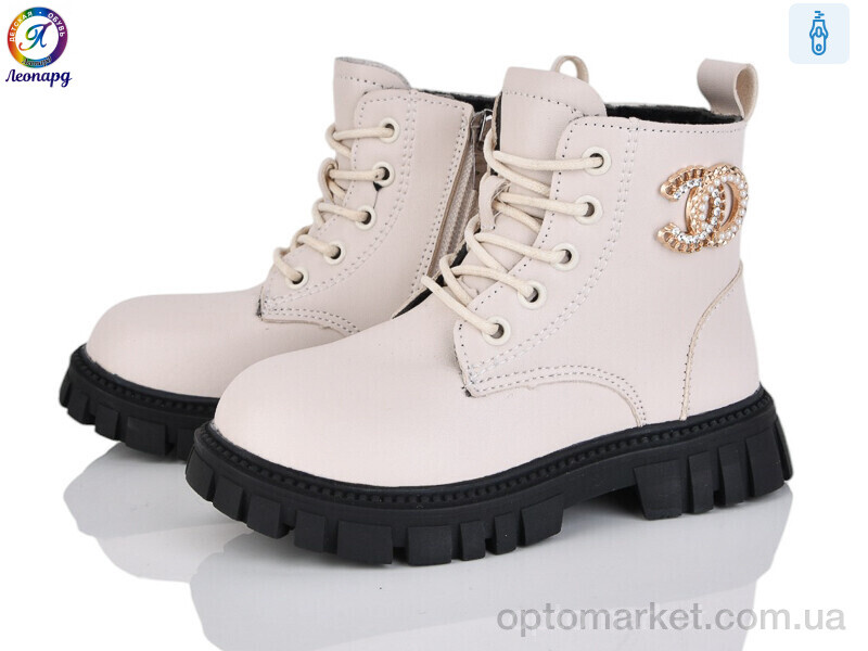 Купить Черевики дитячі F15B-11 Леопард бежевий, фото 1