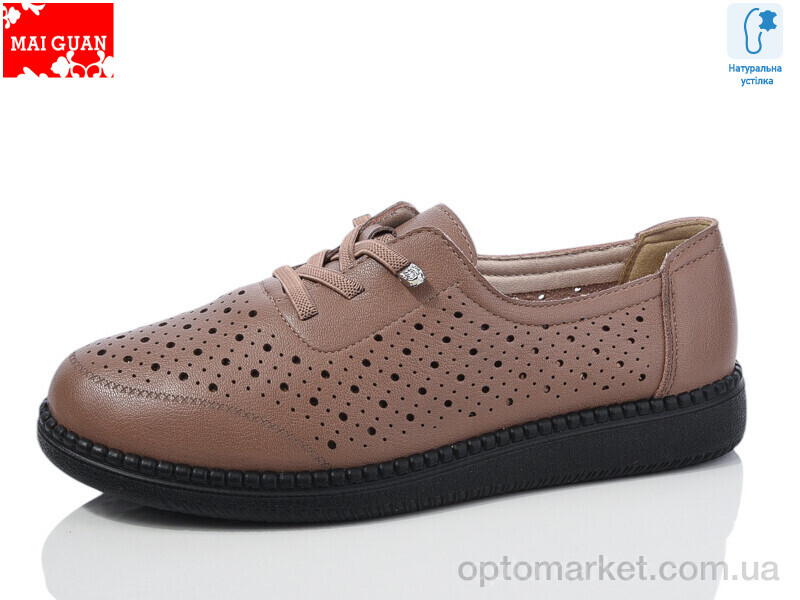 Купить Туфлі жіночі F16-5 Maiguan коричневий, фото 1