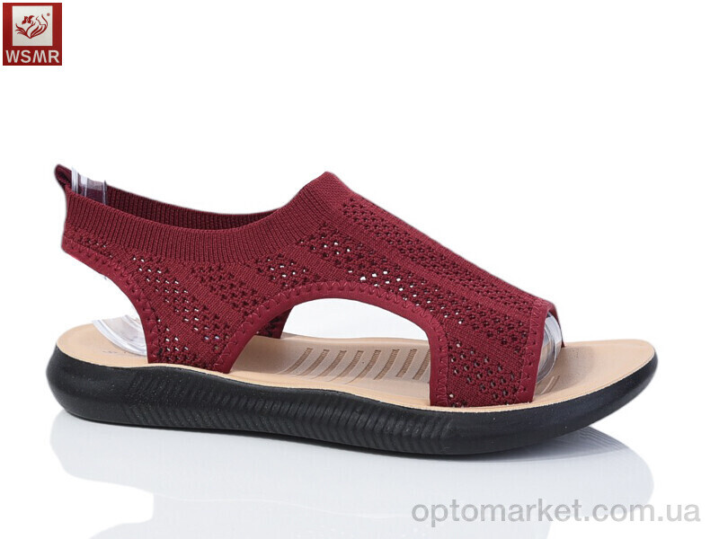 Купить Босоніжки жіночі F16-8 WSMR бордовий, фото 1