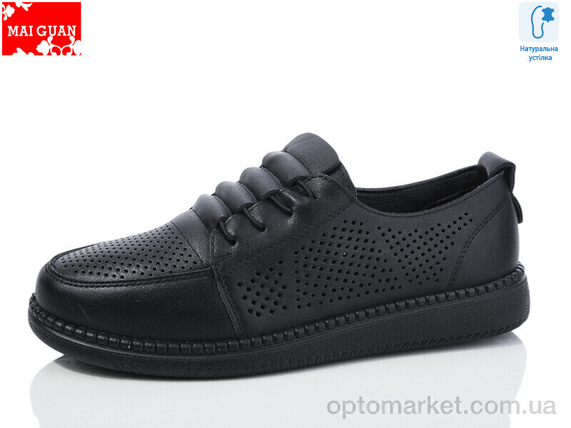Купить Туфлі жіночі F17-1 Maiguan чорний, фото 1