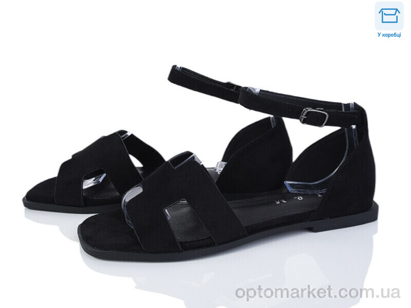 Купить Босоніжки жіночі F171-1 L&M чорний, фото 1