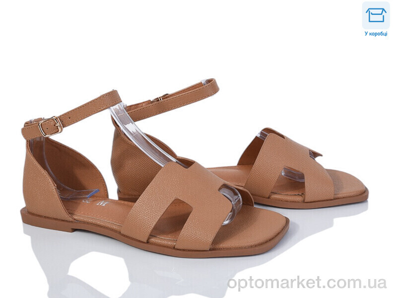 Купить Босоніжки жіночі F171-6 L&M коричневий, фото 1