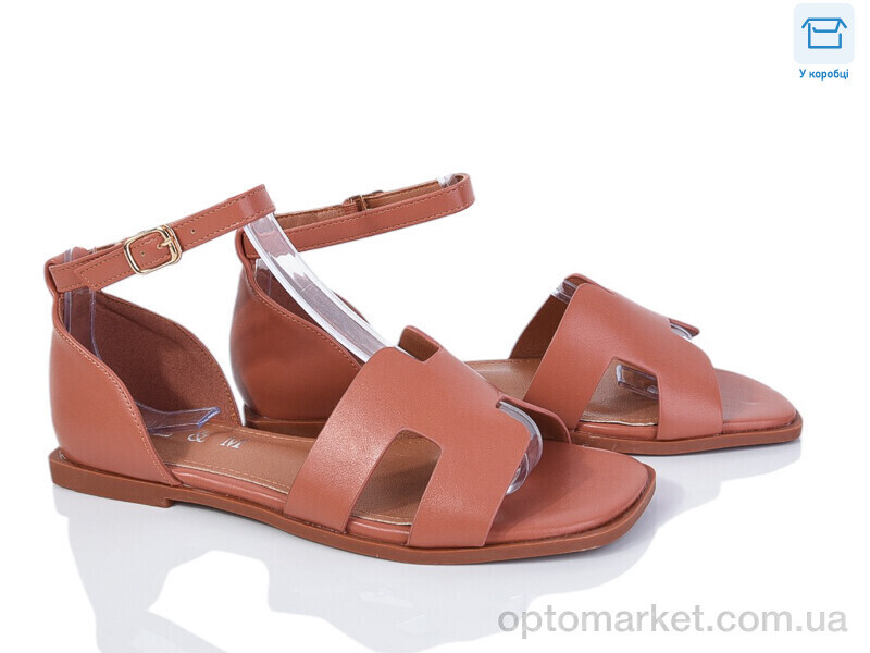 Купить Босоніжки жіночі F172-2 L&M коричневий, фото 1