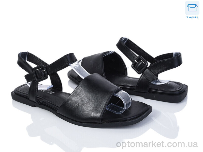 Купить Босоніжки жіночі F174-2 L&M чорний, фото 1