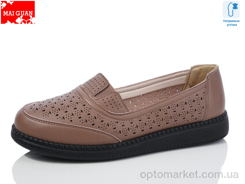 Купить Туфлі жіночі F18-5 Maiguan коричневий, фото 1