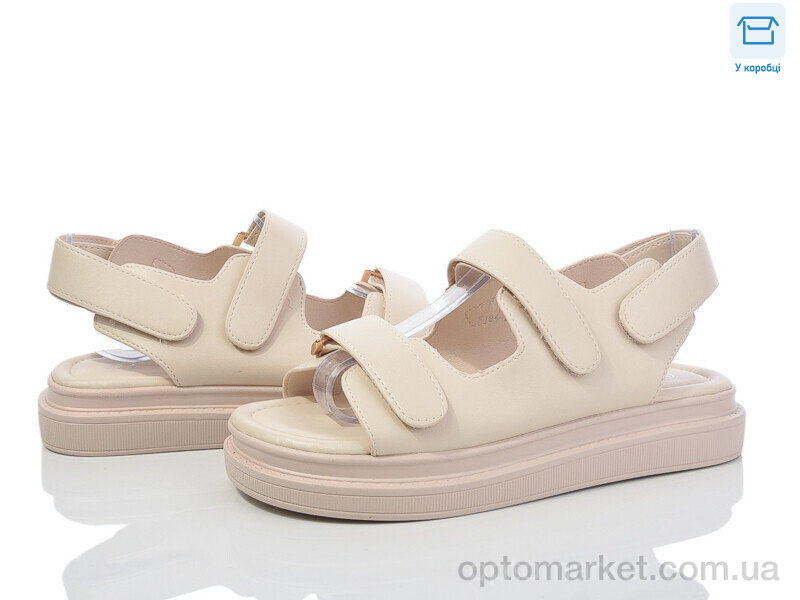 Купить Босоніжки жіночі F184-2 L&M бежевий, фото 1