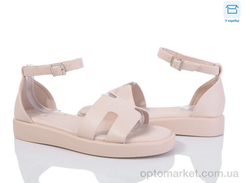 Купить Босоніжки жіночі F186-3 L&M бежевий, фото 1