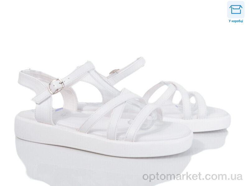 Купить Босоніжки жіночі F187-4 L&M білий, фото 1