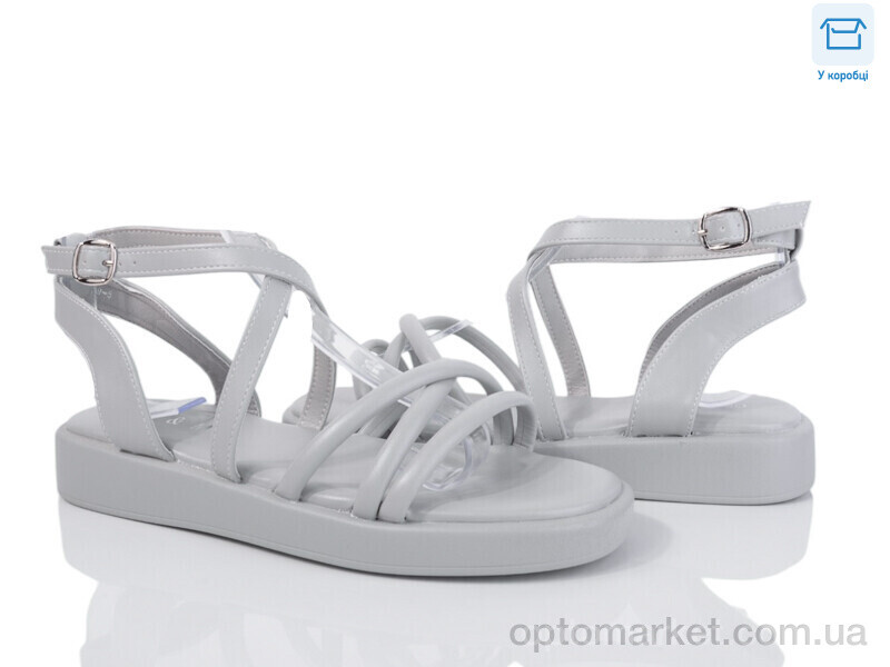 Купить Босоніжки жіночі F189-5 L&M сірий, фото 1