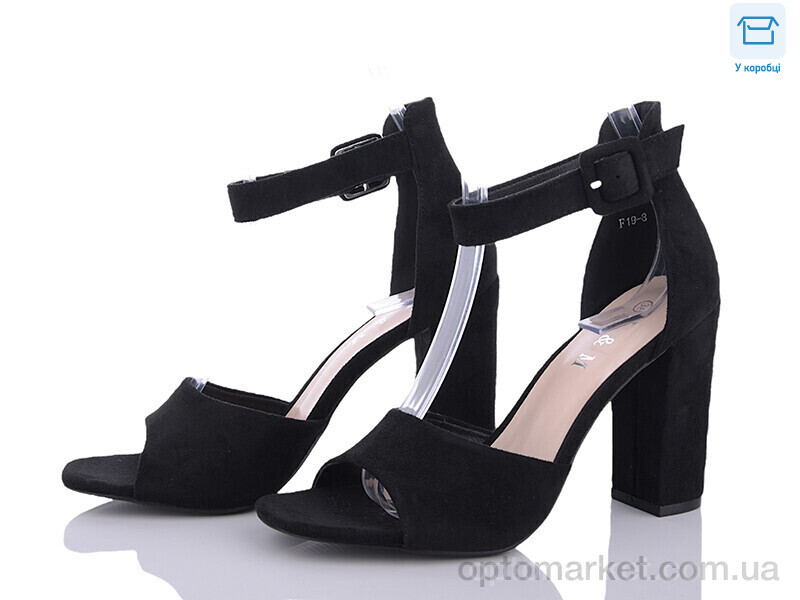 Купить Босоніжки жіночі F19-8 L&M чорний, фото 1