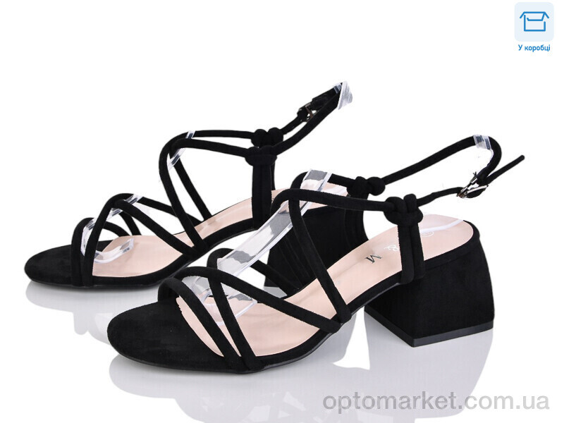 Купить Босоніжки жіночі F191-1 L&M чорний, фото 1