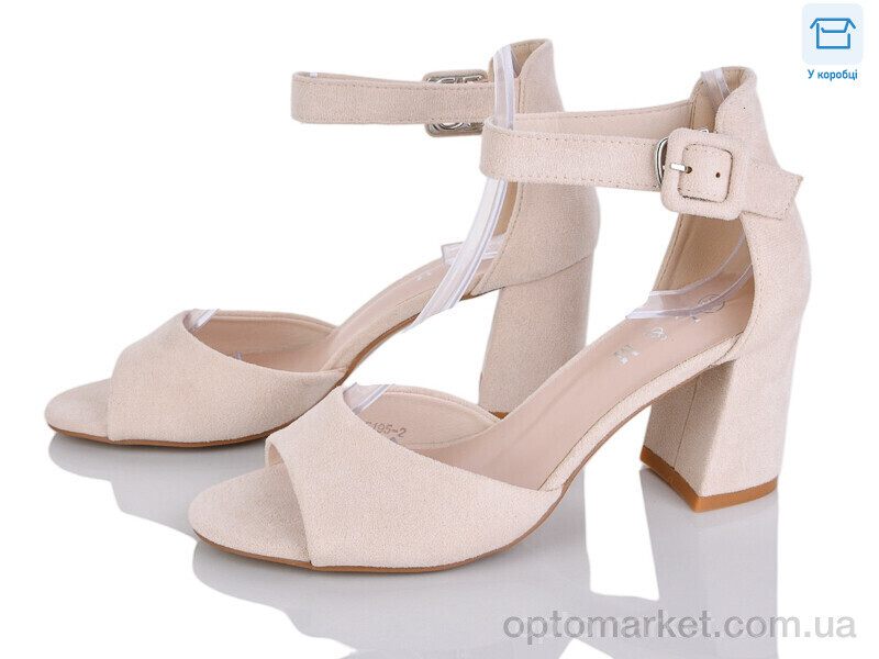 Купить Босоніжки жіночі F195-2 L&M бежевий, фото 1