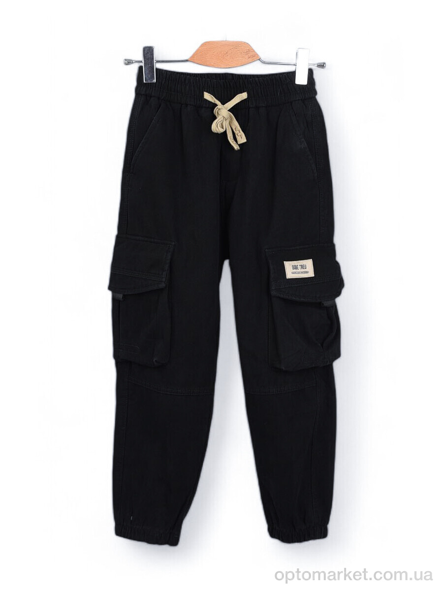 Купить Джинси дитячі F1956-1 фліс Baronjns чорний, фото 1