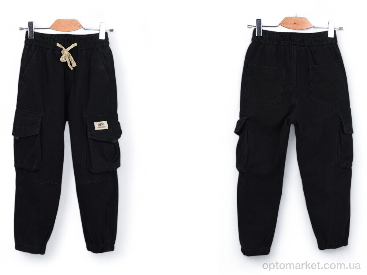 Купить Джинси дитячі F1956-1 фліс Baronjns чорний, фото 3