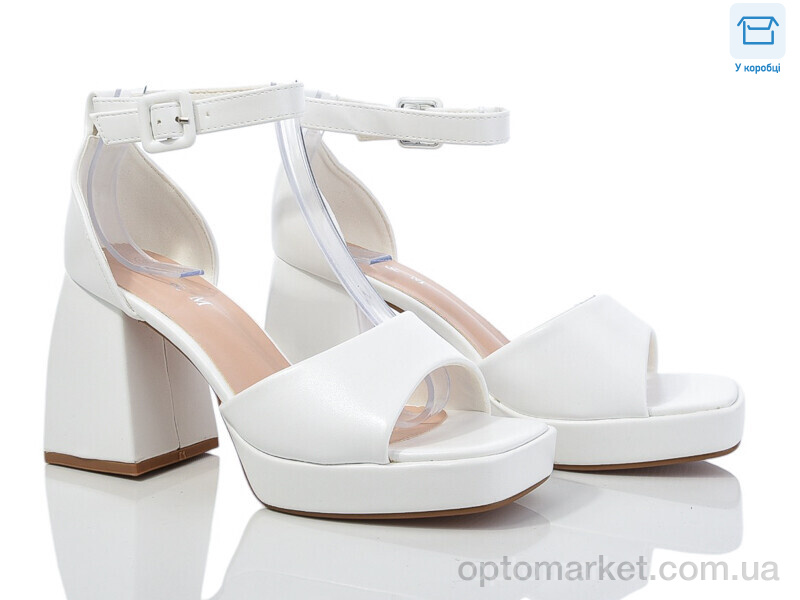 Купить Босоніжки жіночі F198-3 L&M білий, фото 1