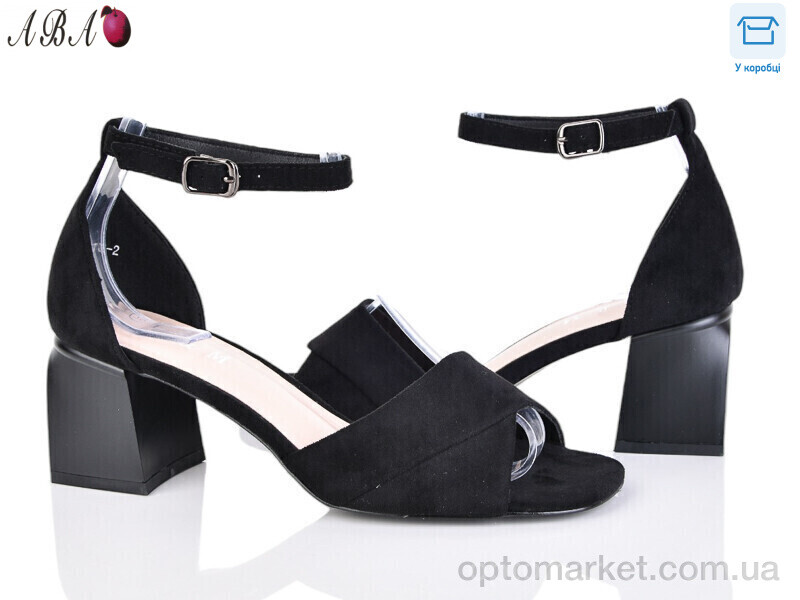 Купить Босоніжки жіночі F1ABA06-2 L&M чорний, фото 1