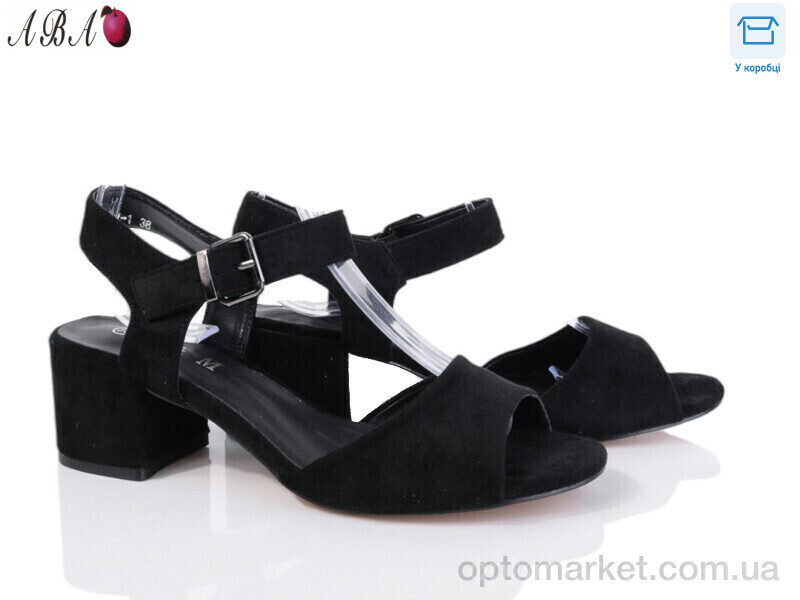 Купить Босоніжки жіночі F1ABA27-1 L&M чорний, фото 1