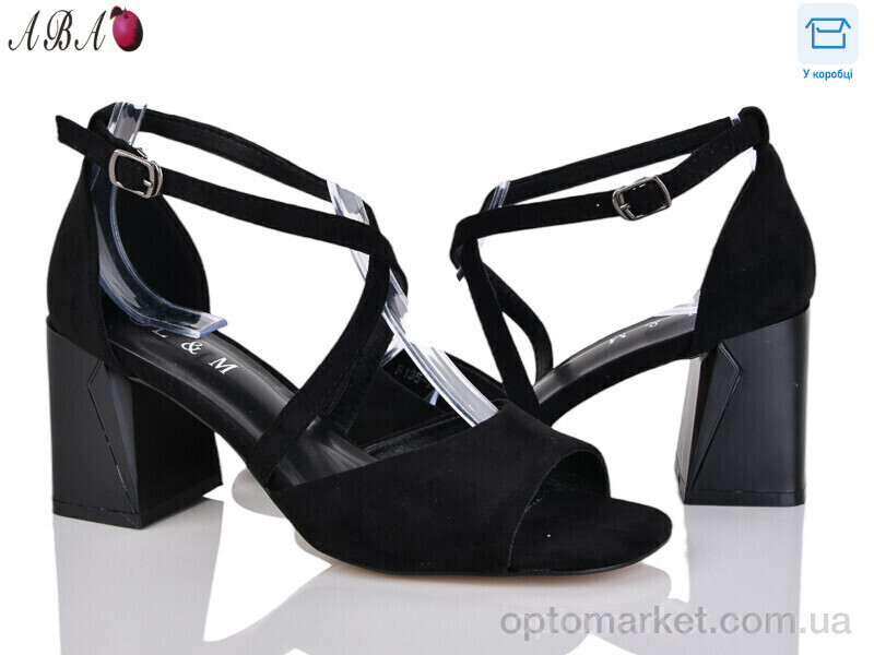 Купить Босоніжки жіночі F1ABA35-1 L&M чорний, фото 1