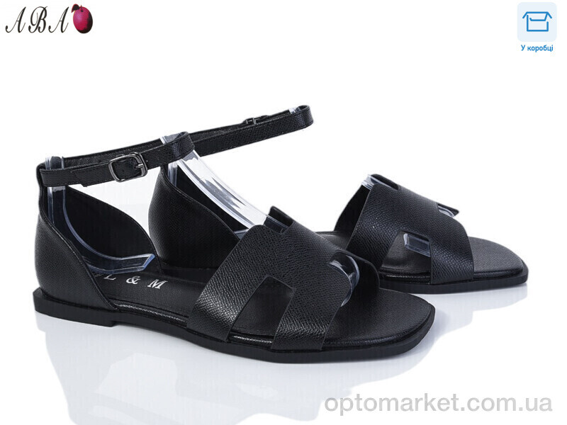 Купить Босоніжки жіночі F1ABA71-2 L&M чорний, фото 1