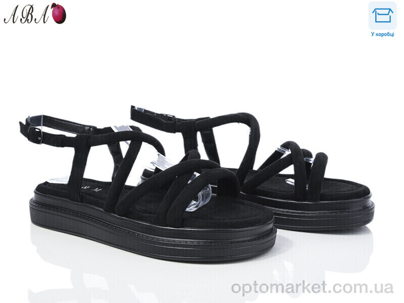 Купить Босоніжки жіночі F1ABA82-1 L&M чорний, фото 1