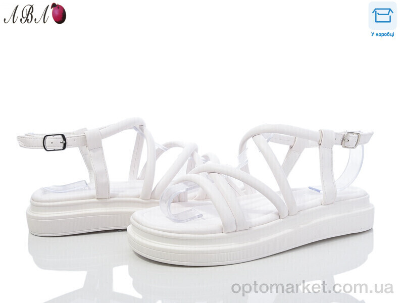 Купить Босоніжки жіночі F1ABA82-6 L&M білий, фото 1