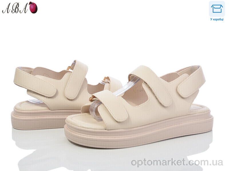 Купить Босоніжки жіночі F1ABA84-2 L&M бежевий, фото 1